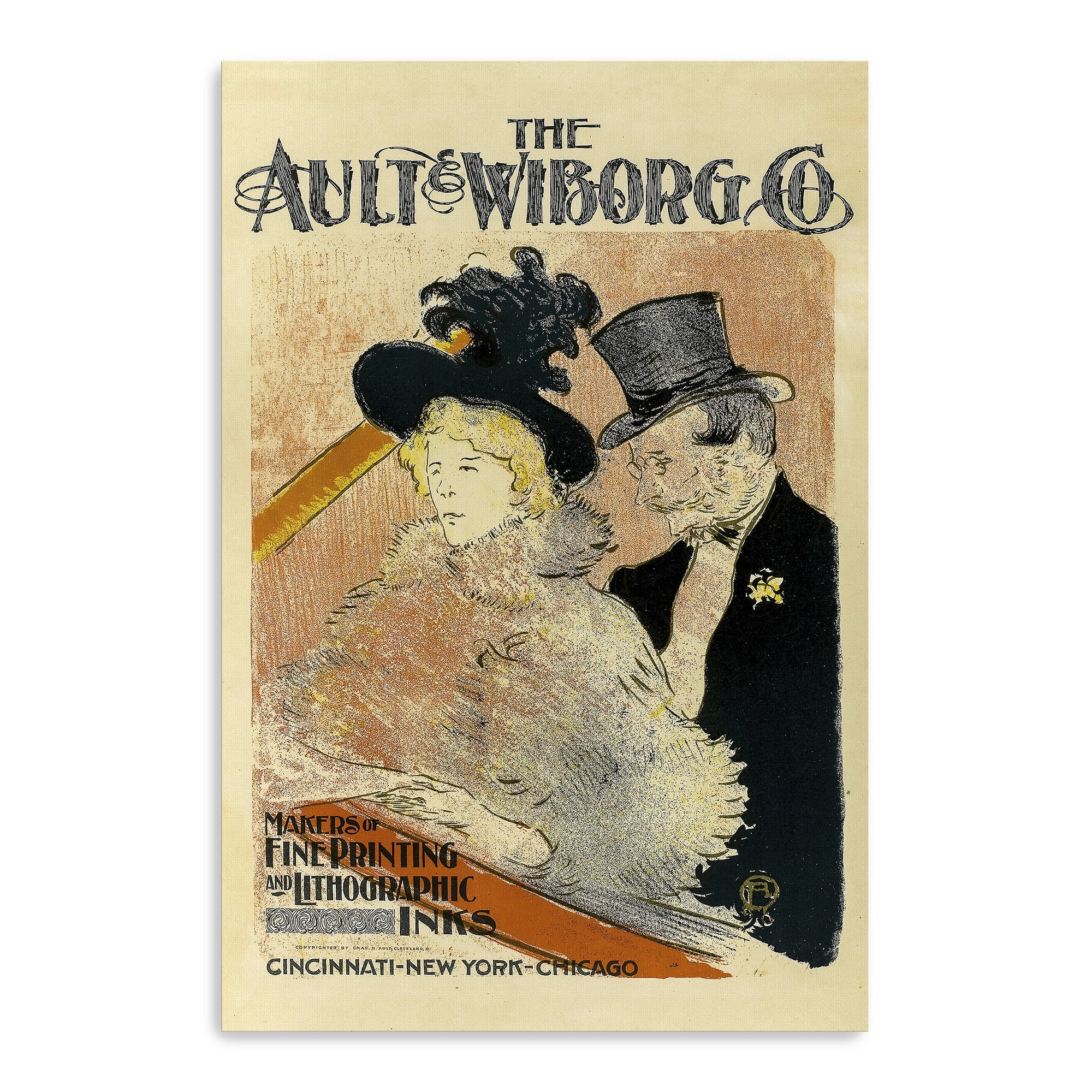 Lumaprints At the Concert Vintage Poster Canvas Giclée Art
